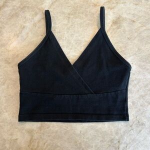 Super cute y2k Brandy Melville old collection black cropped tank!